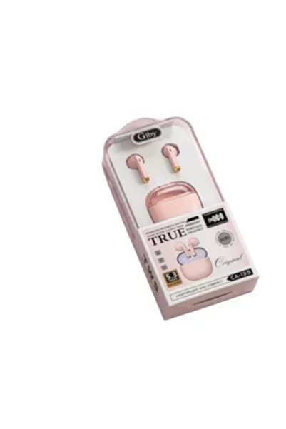 OEM Gjby CA-139 In-ear Bluetooth Handsfree ακουστικά με θήκη φόρτισης σε ροζ ...