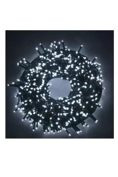 OEM Χριστουγεννιάτικα Λαμπάκια 600LED 3m+30m με Ψυχρό Λευκό Φωτισμό Aigostar