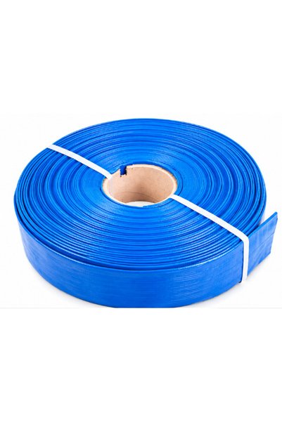 OEM Furtun de evacuare a apei plat din PVC de 3 țoli, 50 m, albastru, CRAFT T...