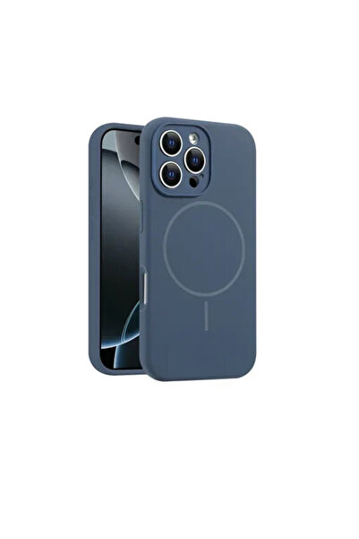 Apple Θήκη σιλικόνης MagSafe για iphone 16 Pro σε μπλε χρώμα
