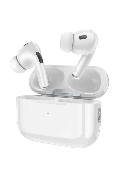 Hoco EW47 True Wireless Stereo Earbuds με θήκη φόρτισης σε λευκά χρώμα