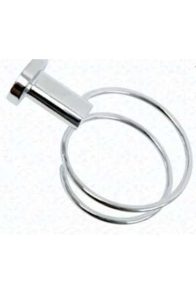 OEM Επιτοίχια βάση για πιστολάκι ασημί Yiad 79379