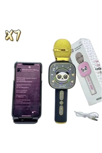 OEM Ασύρματο μικρόφωνο Karaoke X7 σε μαύρο χρώμα