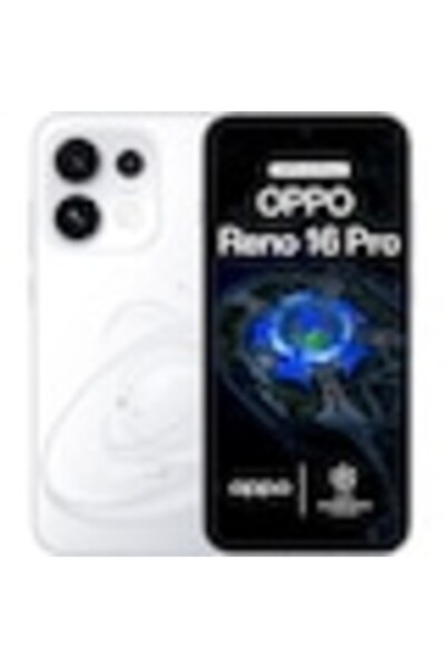 OPPO Κινητό τηλέφωνο Reno16 Pro, Διπλή SIM, 12GB RAM, 512GB, 5G, Λευκό Pop