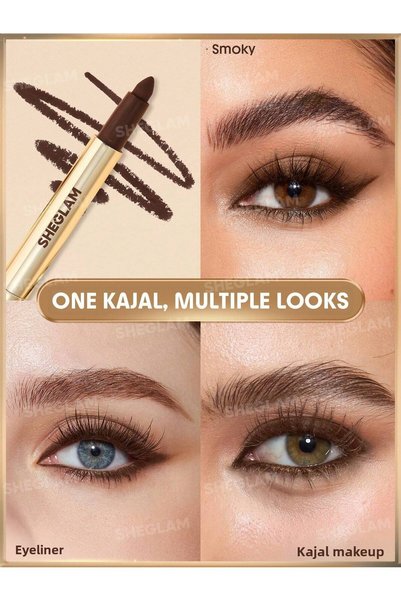 SHEGLAM Bold Moves Kohl Cream Eyeliner Pencil-Brown 1g.