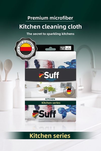 Suff Küchen Mikrofiber Kitchen Cloth Multi-Purpose Decorative Kitchen and Presentation Cloth 60X40 cm Summer Cocktail
