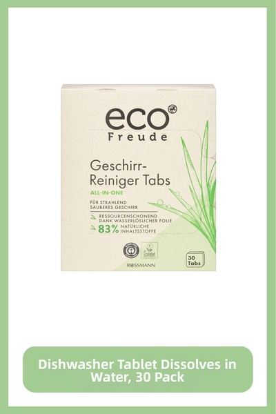 Eco Freude Dishwasher Tablets Water Soluble Foil 30 Pack