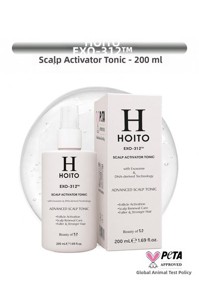 Hoito Exo-312 ™   Scalp Activator Tonic – Scalp Tonic with Peptide, Exosome &...