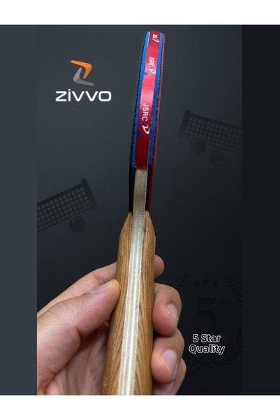 Zivvo Premium Table Tennis Racket Single Racket 5 Star Quality with Bag