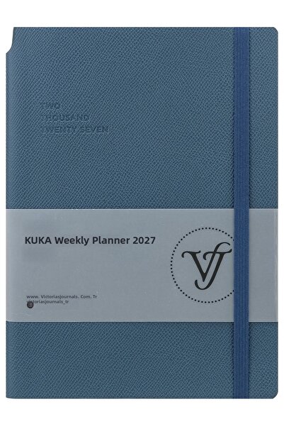 Victoria's Journals Kuka 2027 Weekly Agenda A5. Flexible Cover. Rubberized, w...