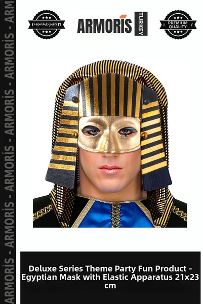 Armoris Delux Series Theme Party Entertainment Product Egyptian Mask Pharaoh ...