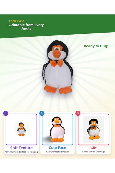 ATABY Bow Tie Penguin 40 cm Fk-2219