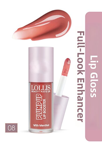 Lollis Plump up Lip Booster 08/ Lip Gloss That Gives a Plump Look 08