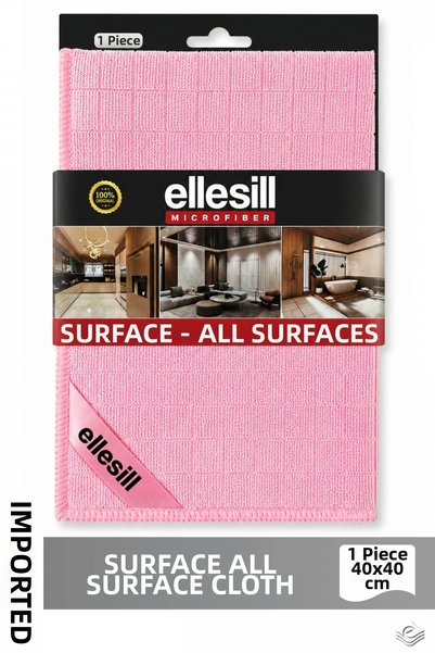 Ellesill Surface All Surface Cloth - Pink Color 40X40 cm