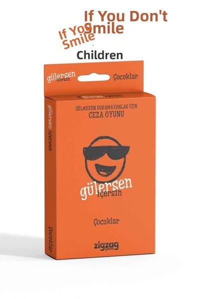 EFBUTİK If You Smile, You'Re in - Card Game - Children