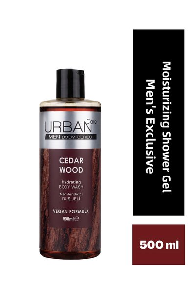 Urban Care Men Cedarwood Shower Gel -500Ml- Vegan
