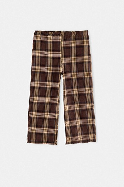 TRENDYOLKIDS Braune gerade gestrickte Hose TKDAW27PL00010