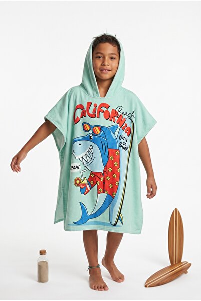 MoveBeach Children's Poncho Beach Towel 8-12 Years