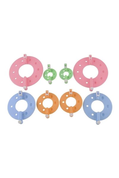 Choice Gold 8 PCS Knitting Accessories Craft Tools Plush Balls Handmade DIY W...