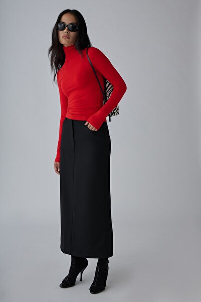 Suud Collection Fustă Maxi neagră Mina