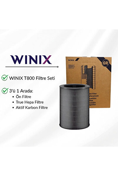 Winix T800 Filtresi - Filtre Gr | True Hepa Filtre + Aktif Karbon Filtre İçerir