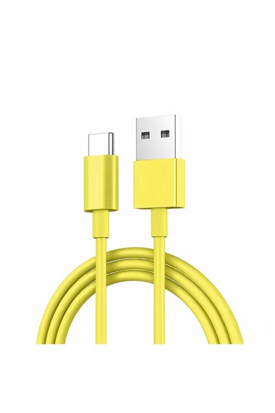 Choice كابل USB A إلى Type C متعدد الألوان بطول 1 متر، متوافق مع شحن سريع ومز...