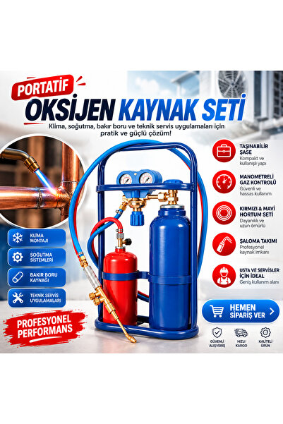 Genel Markalar 6 Litre Oksijen Kaynak Seti