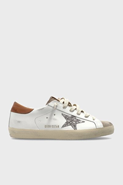 Golden Goose حذاء رياضي من الجلد مع شعار للنساء GWF00101.F008719.12524