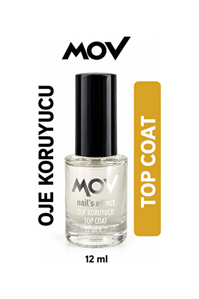 MOV Tırnak Oje Koruyucu Top Coat 12ML