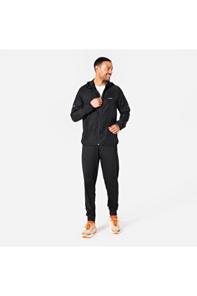 Decathlon Kiprun Erkek Rüzgarlık - Koşu/Arazi Koşusu - Siyah - Kiprun Run 100