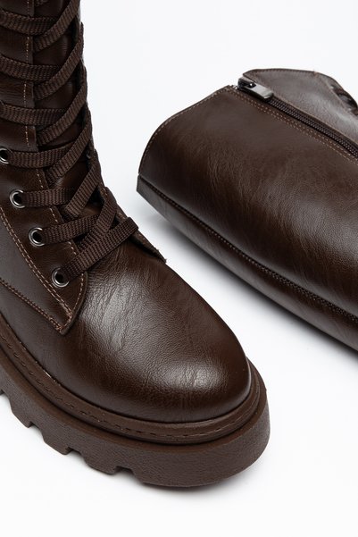 BuluşModa Long Boots with Full-Length Soles