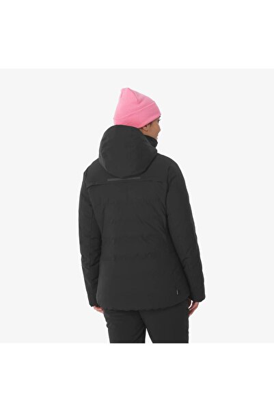 Wedze Kadın Şişme Kayak/Snowboard Montu - Siyah - 500 Warm