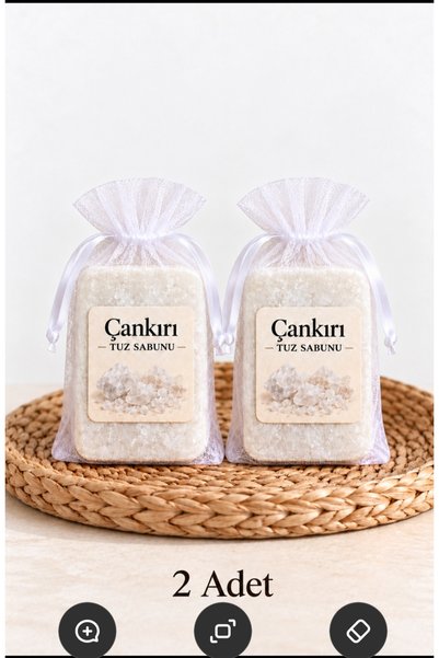 Zeytül Kese 2 Pieces of Çankırı Salt Soap