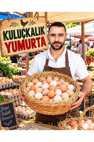 Genel Markalar 50 ADET KARIŞIK KÖY YUMURTASI ( DÖLLÜ VE TAZE, KULUÇKA İÇİN UY...