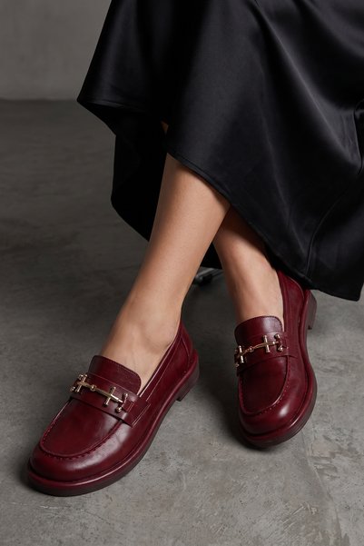 Riccon Alya Alma Women's Loafer 0012930 Cherry Rustic