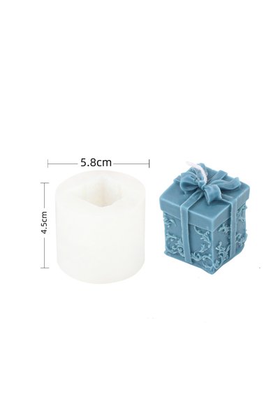 Choice Mold Christmas Bow Gift Box, Candle Mold, DIY Gift Box, Candle Mold, S...