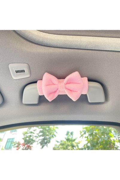 Choice3 C Car Roof Handle Protective Cover Cute Car Decoration Butterfly Bow ...