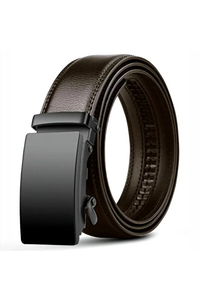 Choice3 105cm Brown Automatic Buckle Belt for Men Famous Brand Business Belt ...