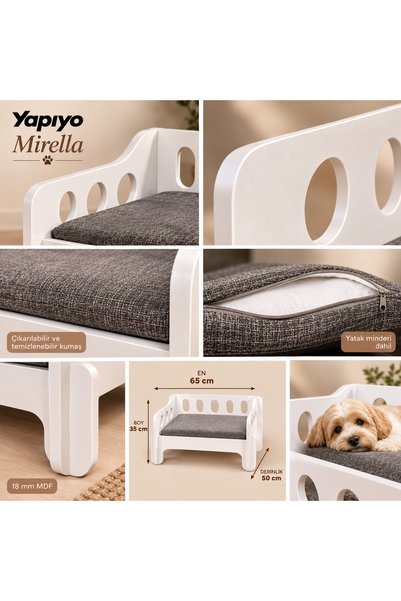 YAPIYO KÖPEK MİRELLA YATAK