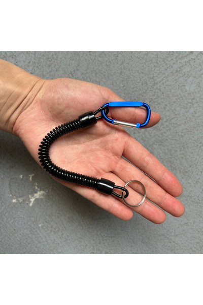 Choice 1 PC Blue 1PC Tactical Retractable Spring Elastic Rope Security Gear T...