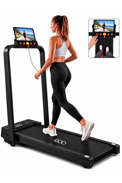 EGG 30039 4-in-1 Foldable Treadmill Walking Pad, 2.5HP Brushless Motor, 1-10 ...