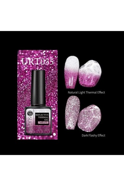 ur sugar Ursugar Termal Reflective Kalıcı Oje URT035 (53573-3)