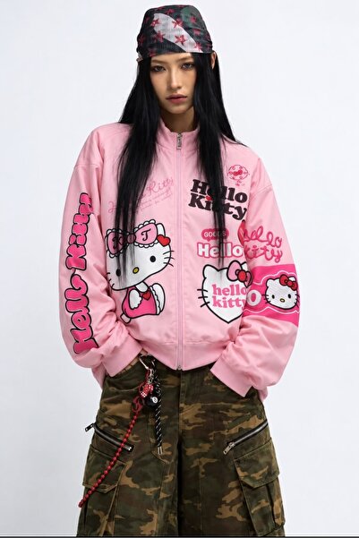 Semesia Hello Kitty Bomber Ceket