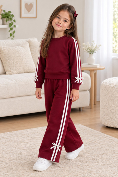 LYZALÜXEN Girl's bow detail set