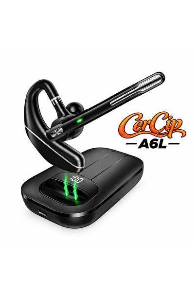 CerCip Безжични Bluetooth слушалки A6L, 28 часа живот на батерията, Bluetooth...