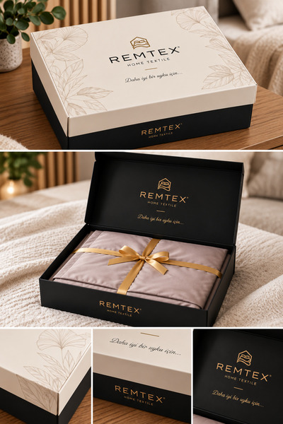 remtex 100% Cotton Satin Striped Red Double Duvet Cover Set (83 Thread-125 Gsm)