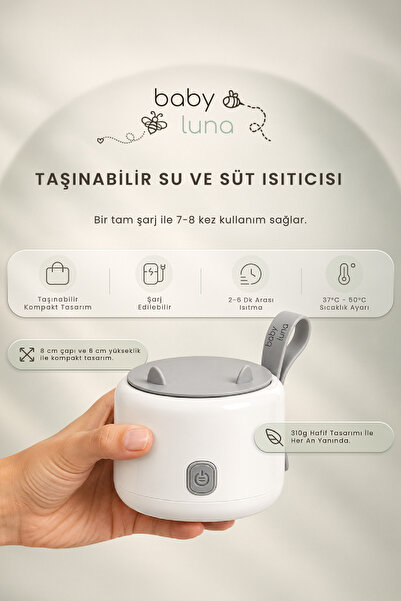 beedoll Baby Luna Taşınabilir Süt ve Su ısıtıcısı