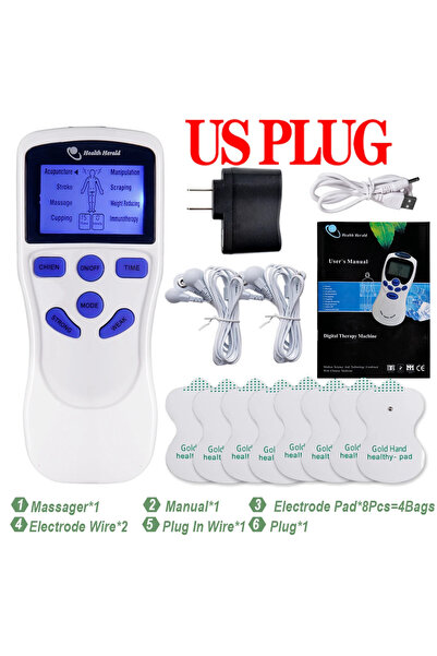 Choice US Plug 8 Modes Electric EMS Muscle Stimulator Acupuncture TENS Electr...