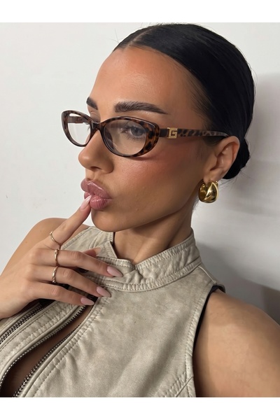 MissBella Eyewear - GC Mavi Işık Korumalı Ekran Gözlüğü Leopar Desenli Bilgis...