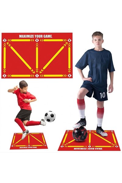 Depomiks Avm Taraftar Futbol Antrenman Futbol Becerileri Zemin Halısı Top Kon...